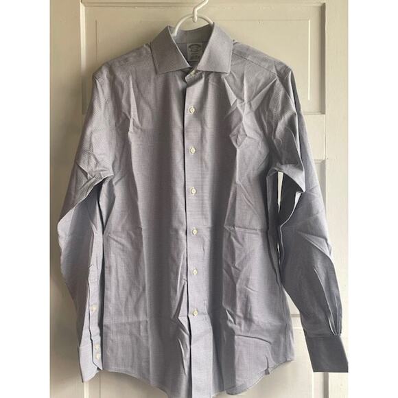Brooks Brothers Men's Long Sleeve Button‎ Up Shirt Size 14 1/2 - 34 - Picture 1 of 3